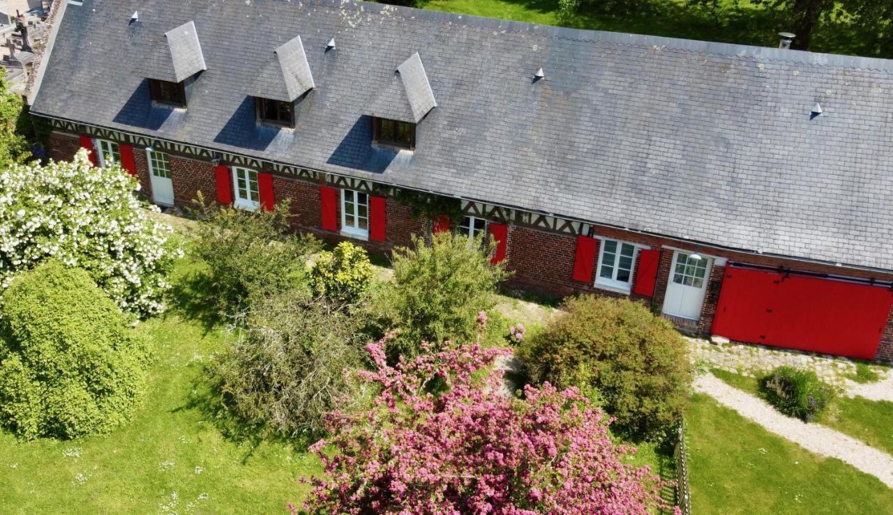 Rouge Cottage Gite 4 Etoiles Billard Gueutteville-les-Gres Eksteriør bilde