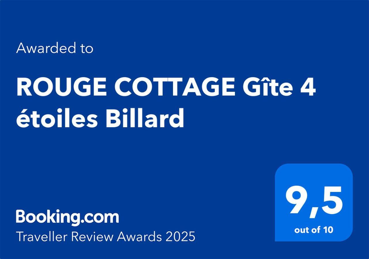 Rouge Cottage Gite 4 Etoiles Billard Gueutteville-les-Gres Eksteriør bilde